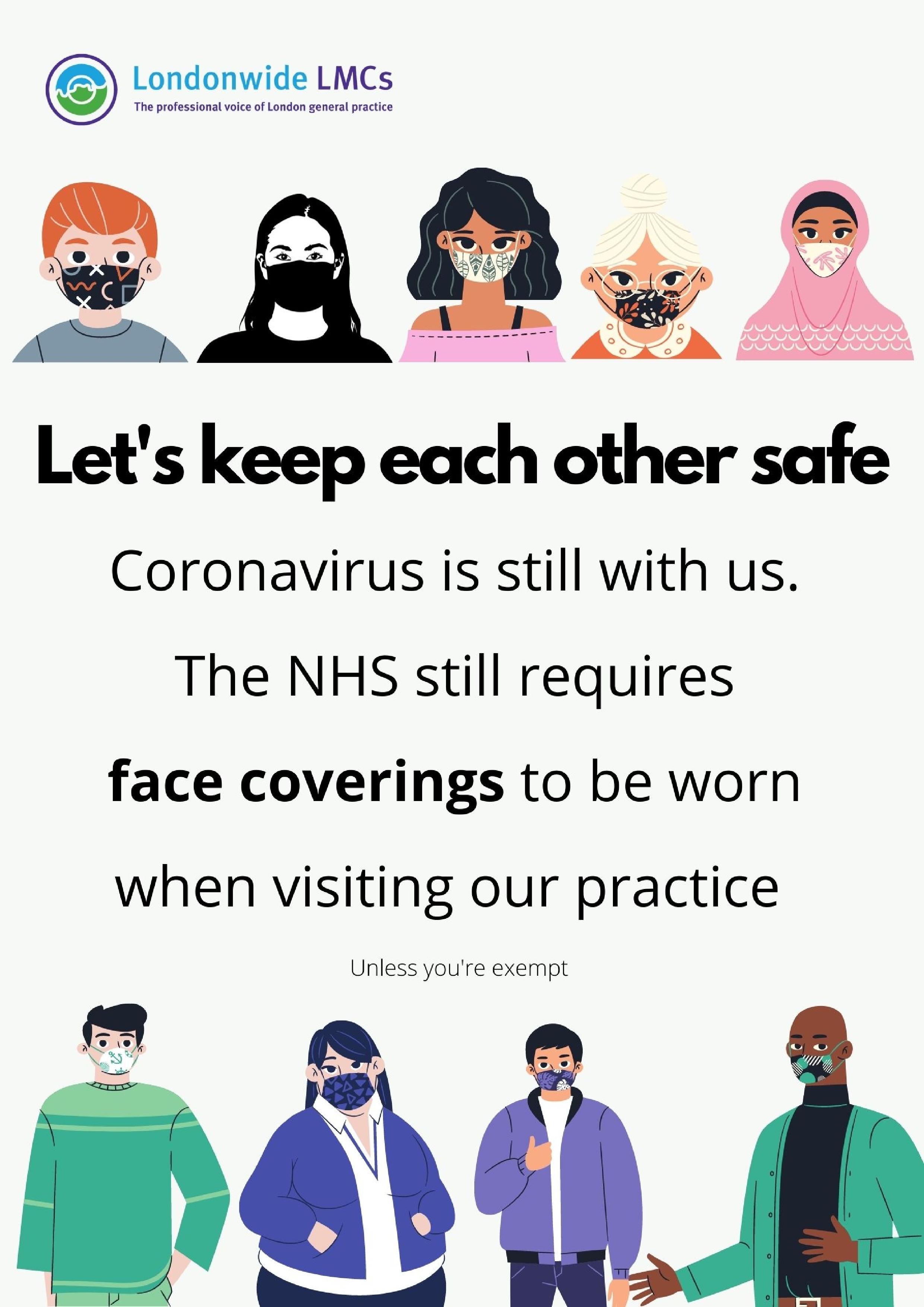 Coronavirus is still with us